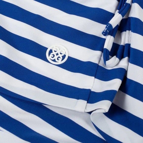 G/Fore Womens Ruched Striped Skort Lapis XS M L GFore Golf Skirt - Picture 7 of 8